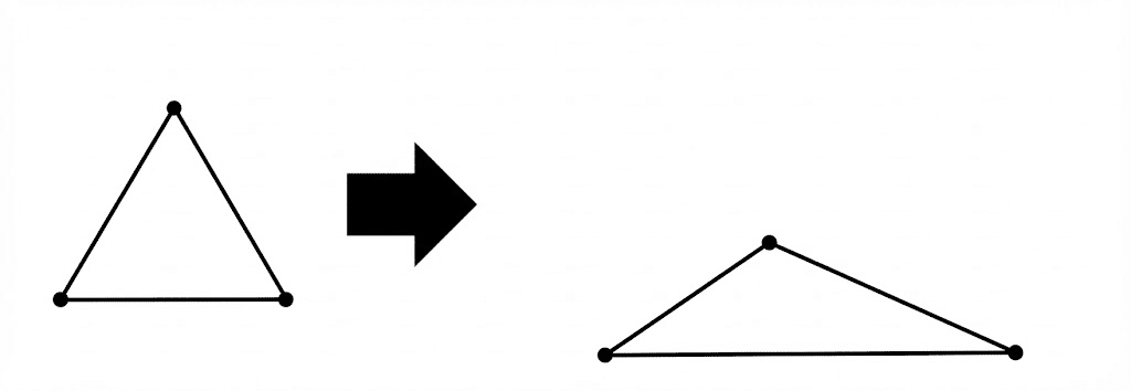 Pensiero e IA - Disporre un triangolo su un piano