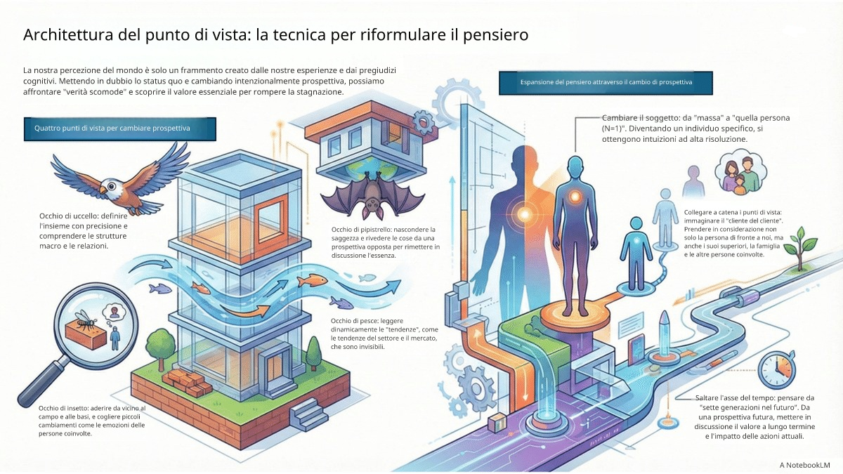 Pensiero e IA - Architettura del punto di vista: la tecnica per cambiare punto di vista