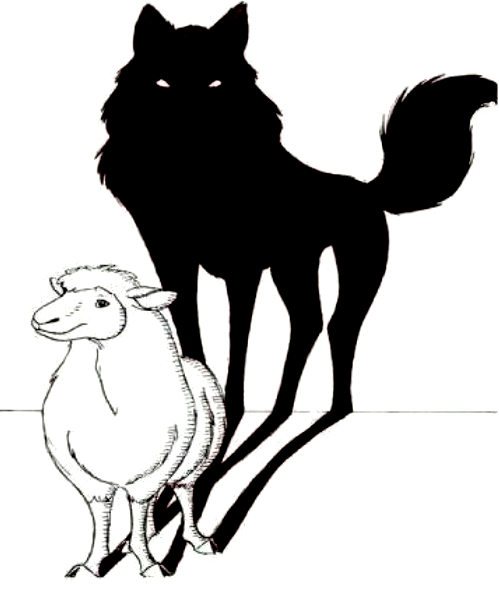L'ombra di una pecora è un lupo